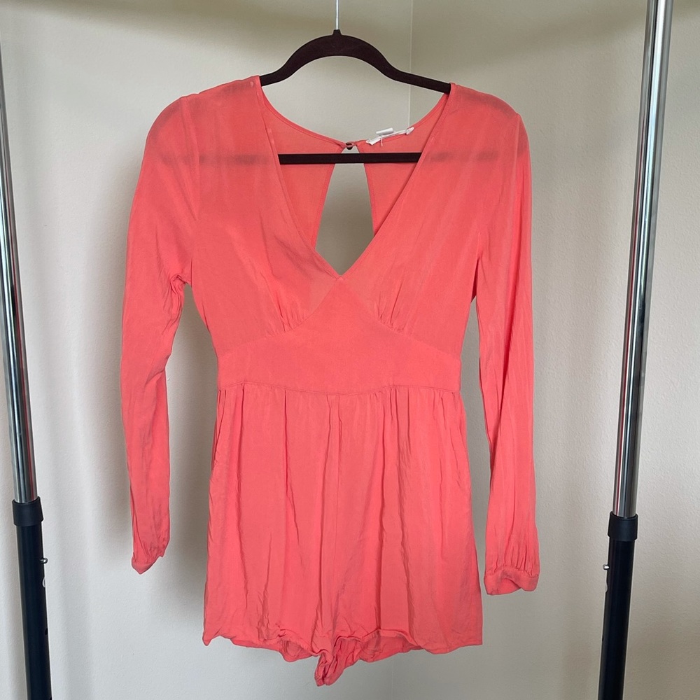 Long sleeve romper